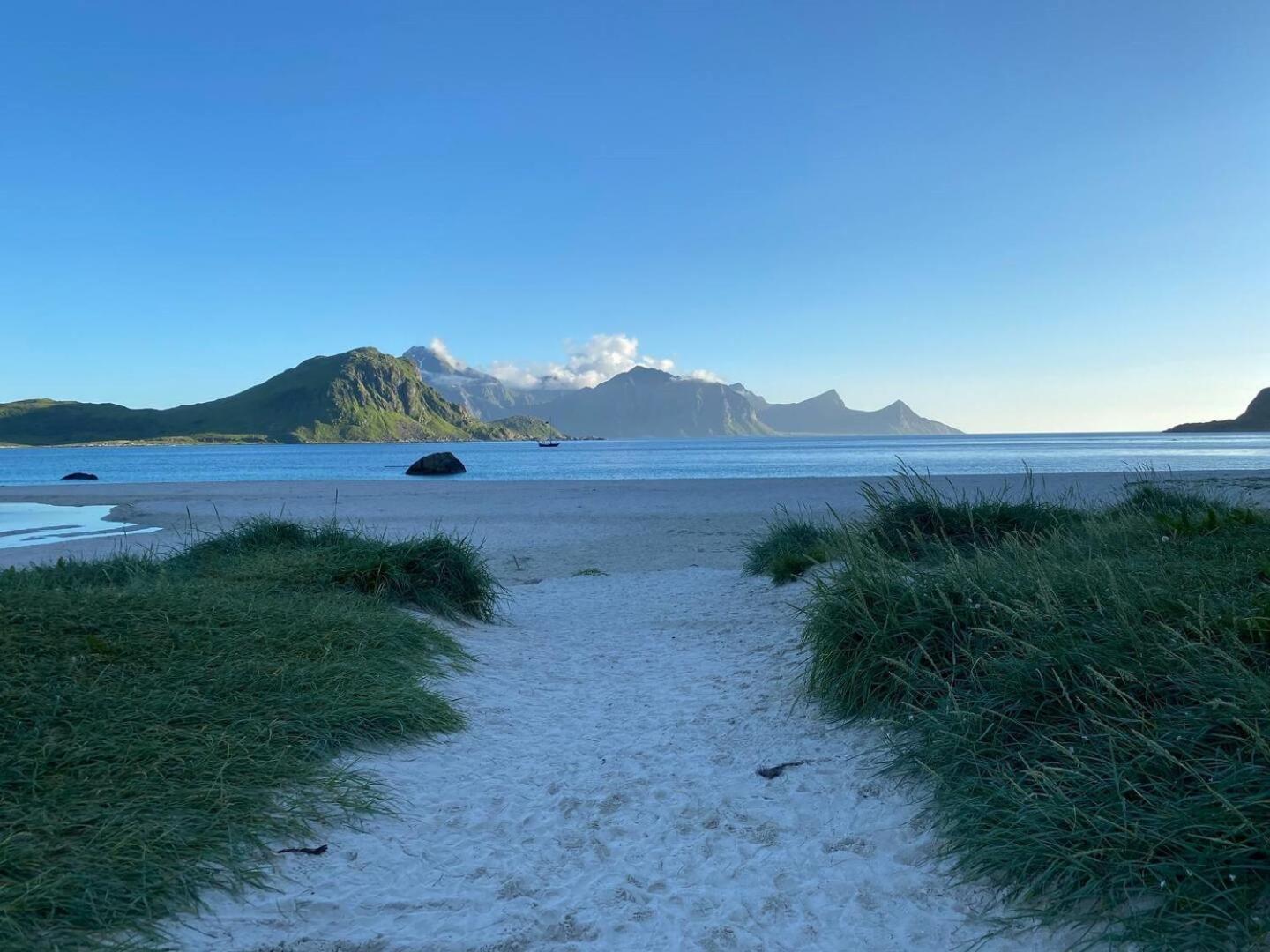 Haukland Beach House 莱克内斯 外观 照片